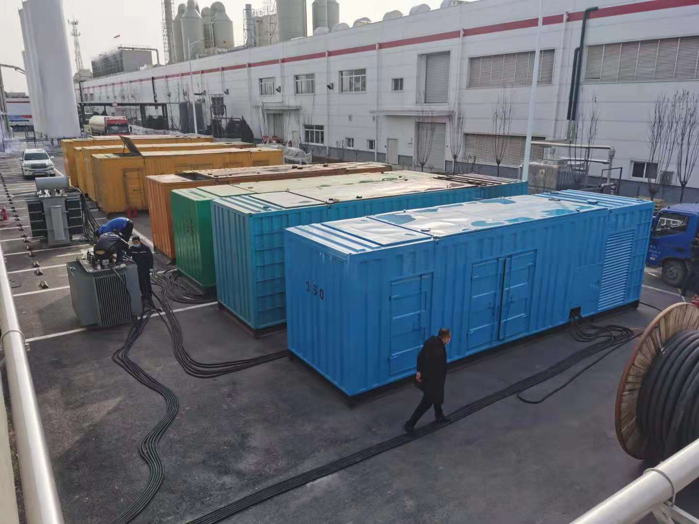 市北发电机出租-两相发电机与三相发电机有何区别?